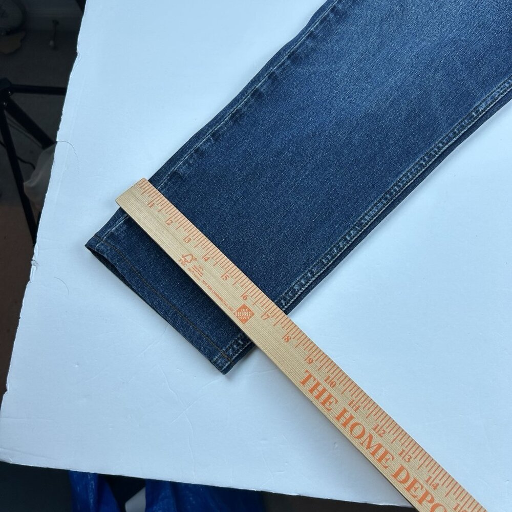 Y2K Levi's 569 Jeans Denim Pants Loose Straight Size 42x32  Dark Wash NWT Baggy - Picture 8 of 16